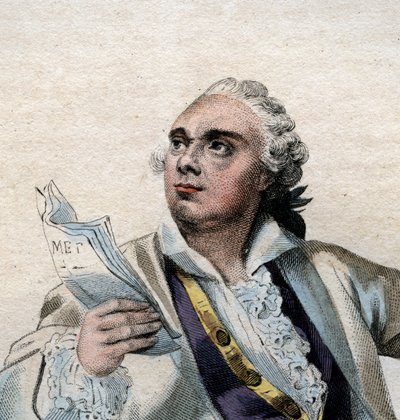 フランスの俳優、ルカン（1729-1778）の肖像。 作： French School