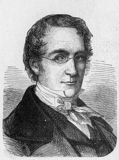 Louis-Joseph Gay-Lussac (Louis Joseph Gay Lussac) (1778 - 1850) の肖像 - "Album of Science; illustrious scholars; Great discoveries" 1896年に掲載。 作： French School