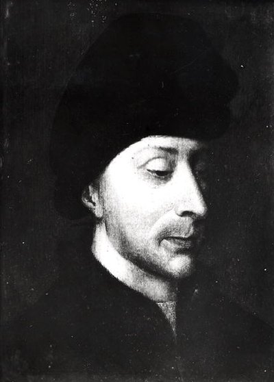 フランスのルイの肖像（1372-1407）オルレアン公爵、1420年頃 作： French School
