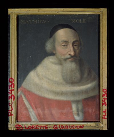 マシュー・モレの肖像（1584-1656）シャンプラトル卿 作： French School