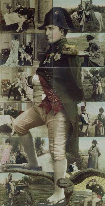 ナポレオンボナパルト（1769-1821）の肖像と19世紀から20世紀までの彼の生涯（カラー写真） 作： フランス語学校