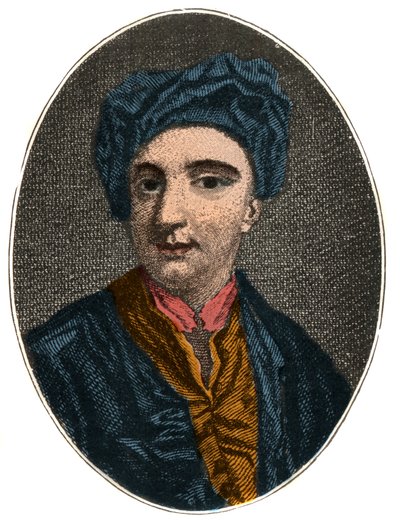 ニコラス・ロウ（1674〜1718）、イギリスの劇作家、詩人、その他の作家の肖像。 作： French School