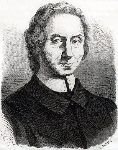 ニコラ・マレブランシュ（1638-1715）の肖像 作： French School