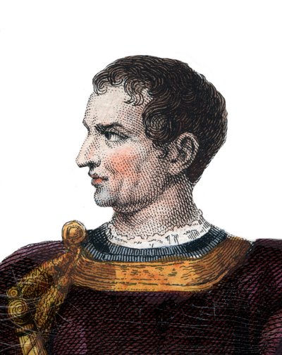 オリビエVデクリッソン（1336-1407）、フランス巡査の肖像。 作： French School