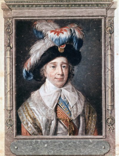 ポール・バラス（1755年～1829年）の肖像。 作： French School