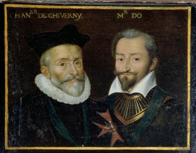 フィリップ・フーローの肖像（1528-99）シュヴェルニーとフランソワの伯爵（1535-94）O侯爵、1617-38年 作： French School