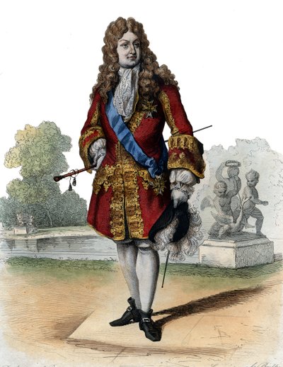 フィリップ2世、オルレアン公（1674-1723）の肖像。 作： French School