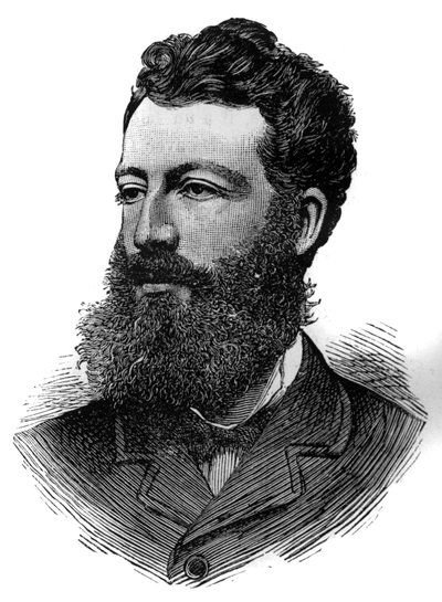 ペンティーヴル公爵ピエール・ドルレアン（1845-1919）の肖像。1886年6月26日の「Le Monde Illustré」に掲載されたエングレーヴィング。 作： French School