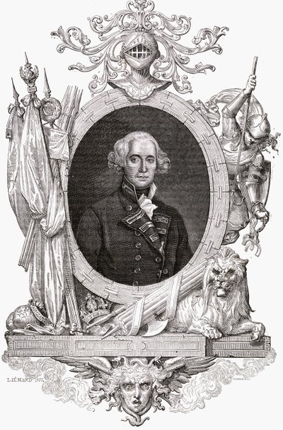 アールハウ（1726-99）イギリス海軍将校のリチャードの肖像 作： French School