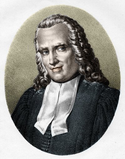 フランスの法学者、ロベール・ジョセフ・ポティエ（1699-1772）の肖像。 作： French School
