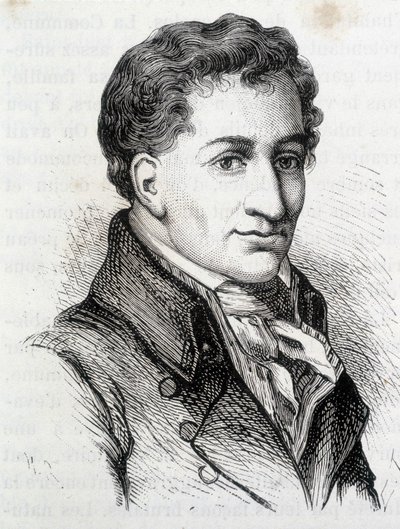 政治家ロベール・リンデ（1746～1825）の肖像 - アンリ・マルタン作「フランス史」より 作： French School