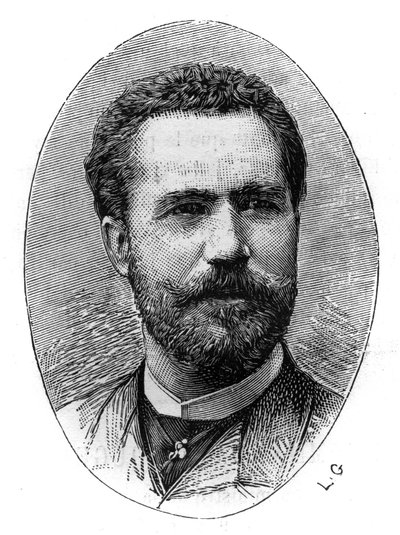 スペインのテノール歌手、セバスチャン・ジュリアン・ガヤール・ガルジョン（1844-1890）の肖像。3月20日付「Le Monde Illustré」に掲載された図版 作： French School
