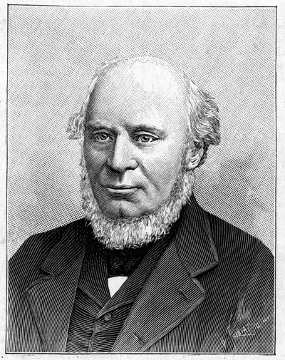 Sir John Fowler (1817-1898) イギリスのエンジニアの肖像。 作： French School
