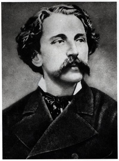 ステファン・マラルメの肖像（1842-98）、1873年頃 作： French School