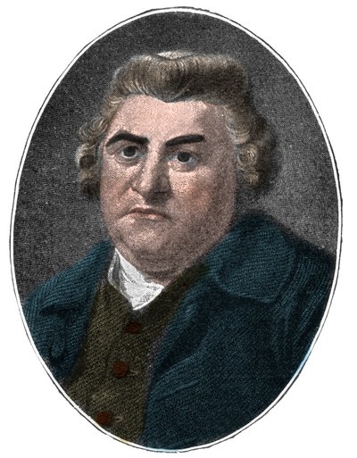 トーマスウォートン（1728-1790）の肖像イギリスの文学史家、評論家、詩人。 19世紀。 作： French School