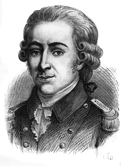 Thomas de Mahy, Marquis de Favras (1744-1790)のポートレート。 作： French School