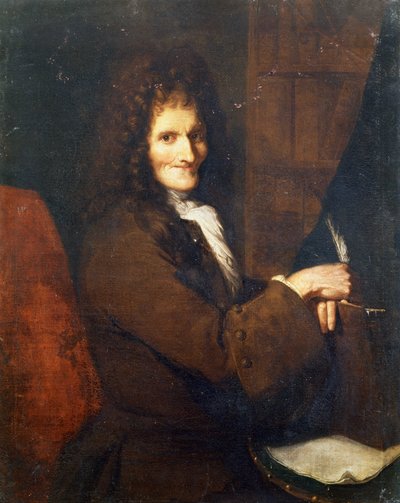 ヴォルテール（1694 - 1778）の肖像 - ヴェルサイユ美術館、18世紀のフランス派。 作： French School