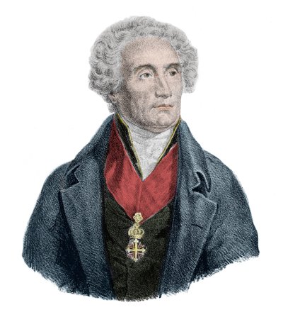Xavier de Maistreの肖像 作： French School