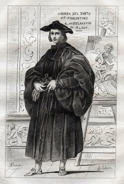 イタリア人画家アンドレア・デル・サルト（Andrea d