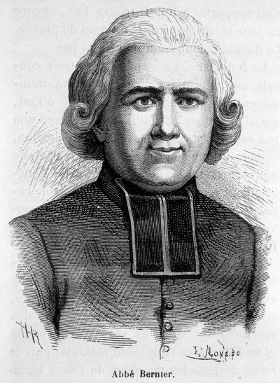 フランス大統領アベ・ベルニエ（1762-1806）の肖像 作： French School