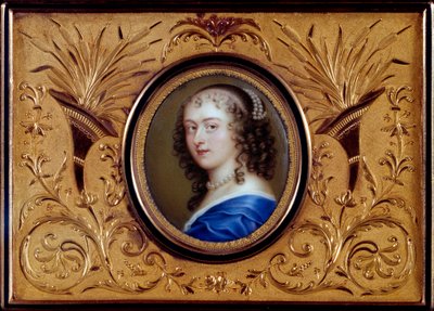 フランスの作家Anne "Ninon" of the Enclos（またはNinon de Lenclos or Ninon de Lanclos）の肖像画 作： French School