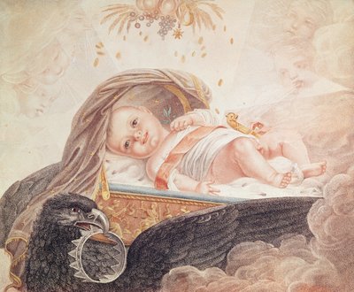 ローマの王の肖像、ナポレオン2世（1811-32）1811年 作： French School