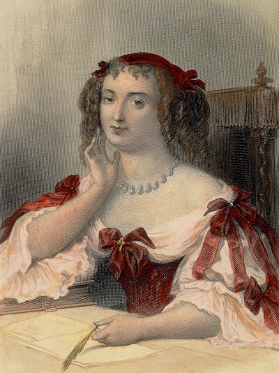 セヴィーニュ侯爵夫人の肖像 作： French School
