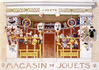 おもちゃ屋さんの商品を紹介 作： French School