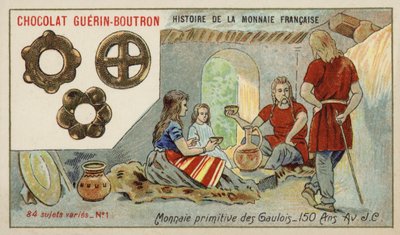 ガリア人の原始的なコイン 作： French School