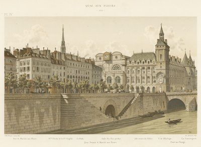 フラワーキー、1855 作： French School