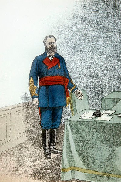 Raoul Rigault, c.1872 (カラーリトグラフ) 作： French School