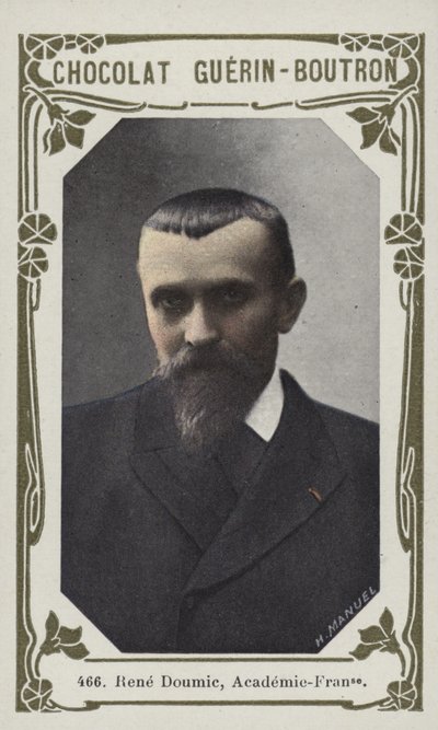 Rene Doumic、Academie-Francaise（カラー写真） 作： French School
