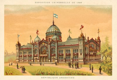 アルゼンチン共和国、万博1889、パリ 作： French School
