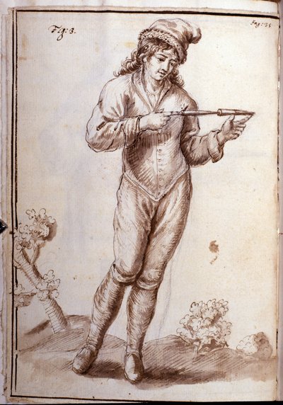 Rhabdomancy - rhabdomancy - sourcellerie - "Occult physics, or Treat of divinatory wand and its usefulness for the discovery of the mines of the caches, of the thieves and of the fugitive murtriers, etc." (オカルト物理学、または占いの杖の扱い、そしてその有用性)- by Pierre Le Lorrain 作： French School