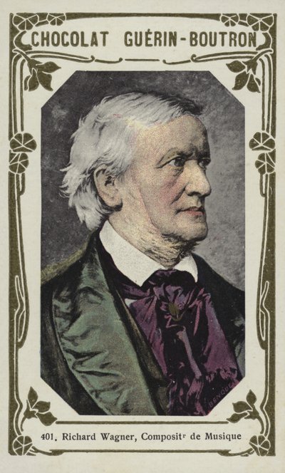 Richard Wagner、Music Composer（カラー写真） 作： French School