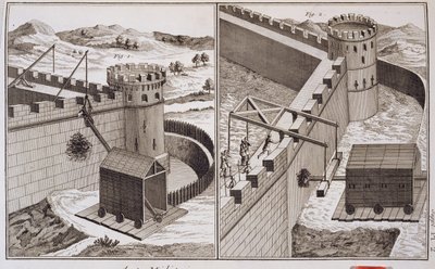 エンサイクロペディデサイエンスエメティエのローマンバタリングラムズ（デニスディドロ作（1713-84）、1770年頃発行） 作： French School