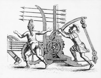 槍を発射するためのローマ戦争マシン 作： French School