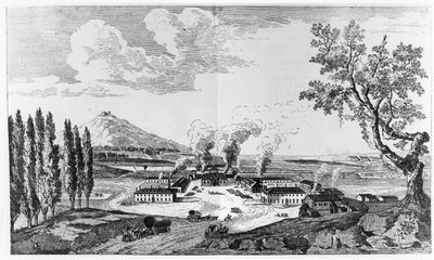 1787年のルクルーゾの王立鋳造所 作： French School