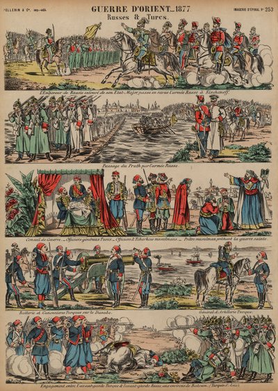 露土戦争、1877年 作： French School