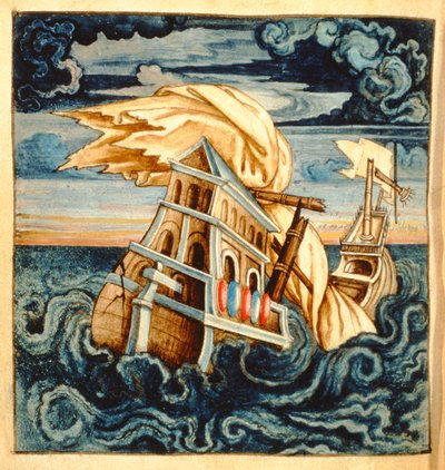 SMM2 p.11ジャンヴァンデルヌート作の劇場デヴィスエヴェルトゥス作の難破船（c.1539-95） 作： French School