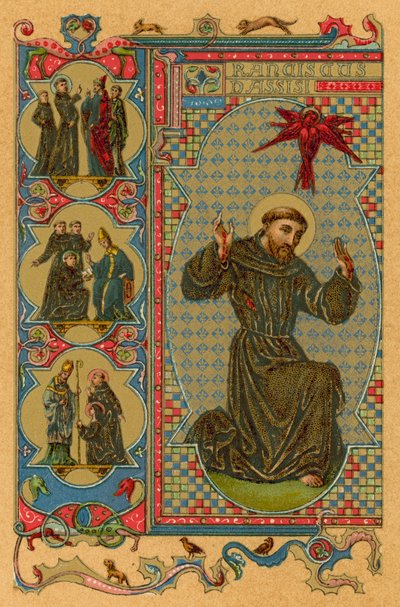 S Franciscus DAssisi 作： French School