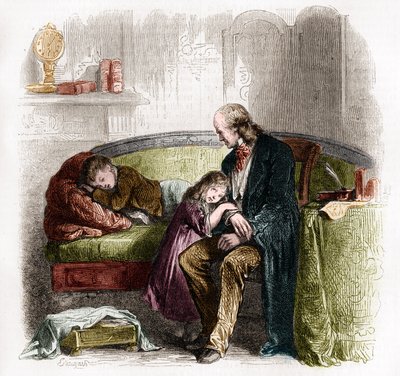 ホメオパシーを発見したサミュエル・ハーネマン（1755～1843）。ポーケの絵をもとにした彫刻。 作： French School