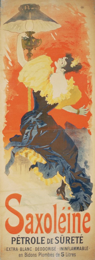 サクソレインセーフティランプオイル、1890年代 作： French School