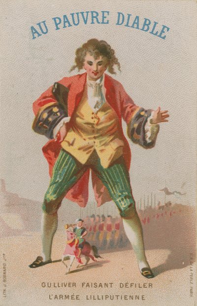 ガリバー旅行記のシーン 作： French School
