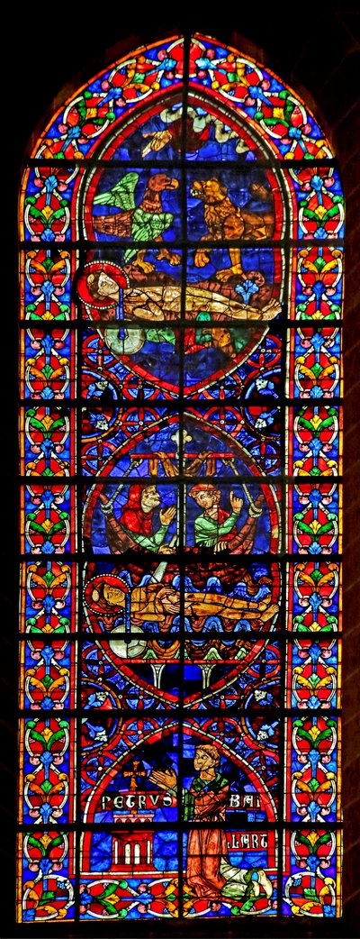 セントビンセントの死に関する場面。ドナーPetrus Baillart（w110） 作： French School