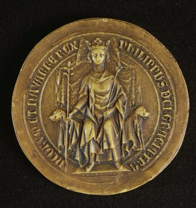 フィリップ5世の封印（1294-1322）トール、1317年 作： French School