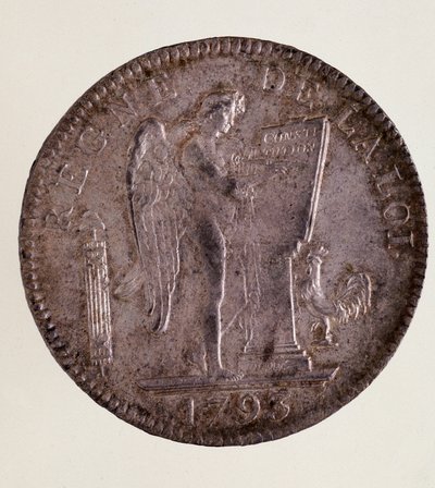 フランス共和国(1793-1804)の銀のEcu(スクード) 作： French School
