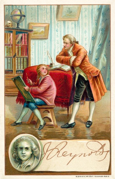 サー・ジョシュア・レイノルズ（イギリスの画家）（クロモリト 作： French School