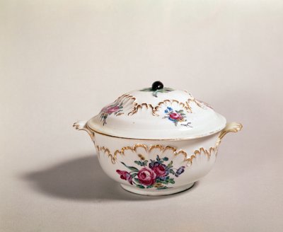 トゥルネー製のスープボウル、1775-80（磁器） 作： French School