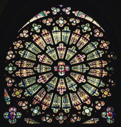 南ばら窓、c.1320 作： French School